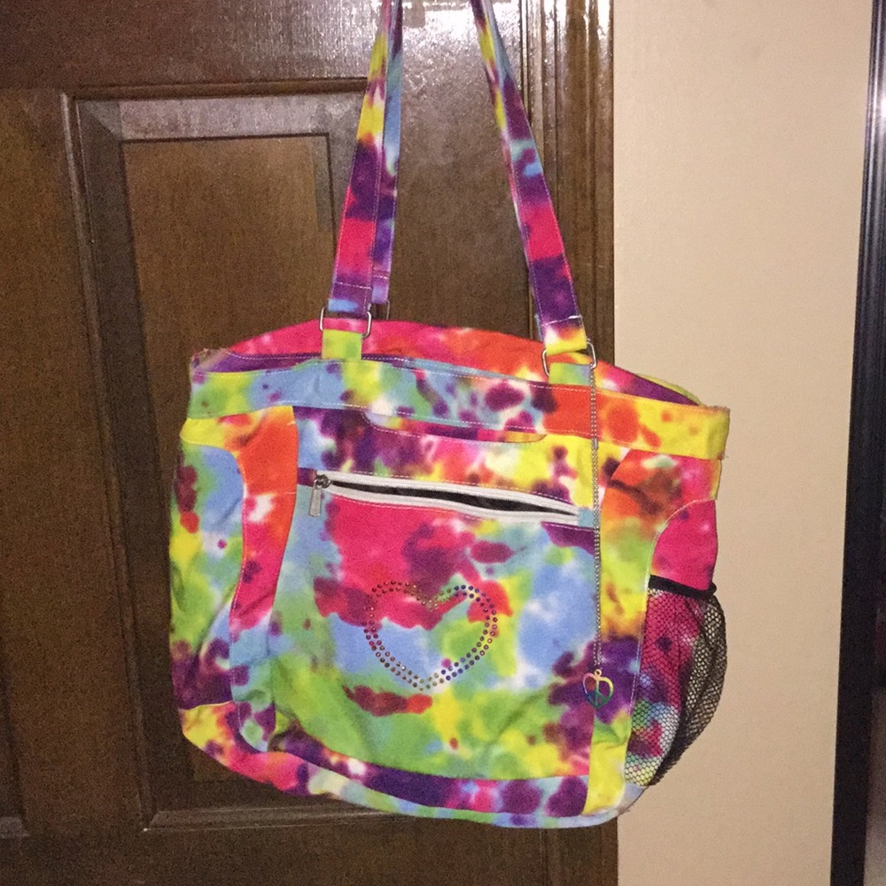 Tye dye tote bag